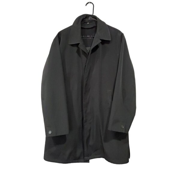 Calvin Klein Men's Black Zip-out Liner Coat Size 38R - Picture 1 of 12